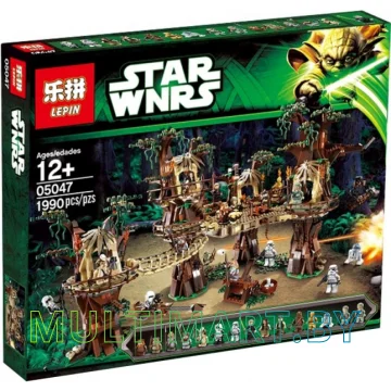 Конструктор Lepin 05047 Деревня Эвоков (1990 деталей)